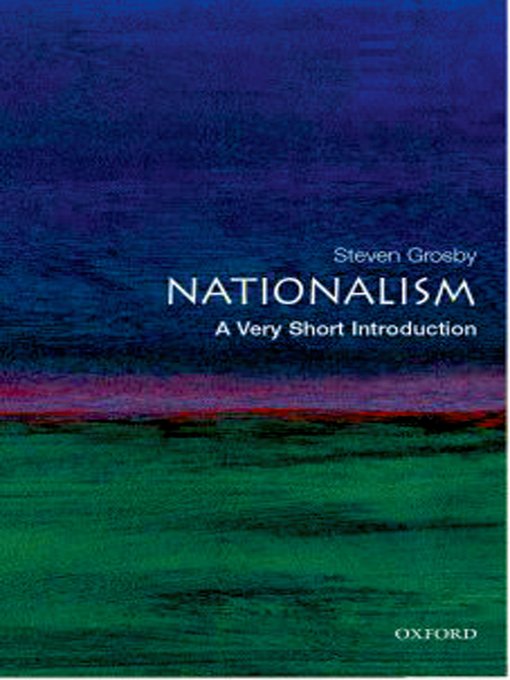 Title details for Nationalism by Steven Grosby - Available